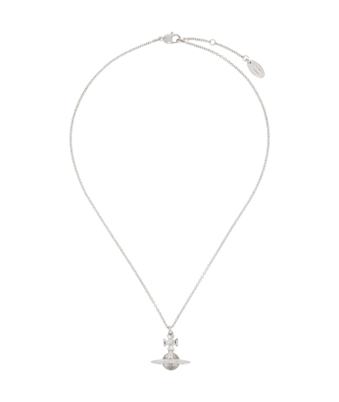 VIVIENNE WESTWOOD Серебряная латунная цепочка/подвеска, фото 1