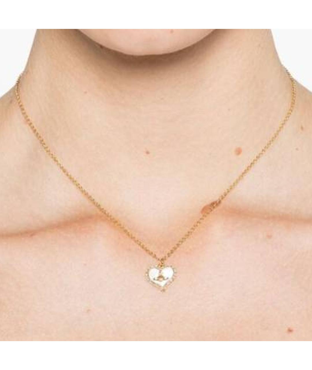 VIVIENNE WESTWOOD Золотое латунное колье, фото 3