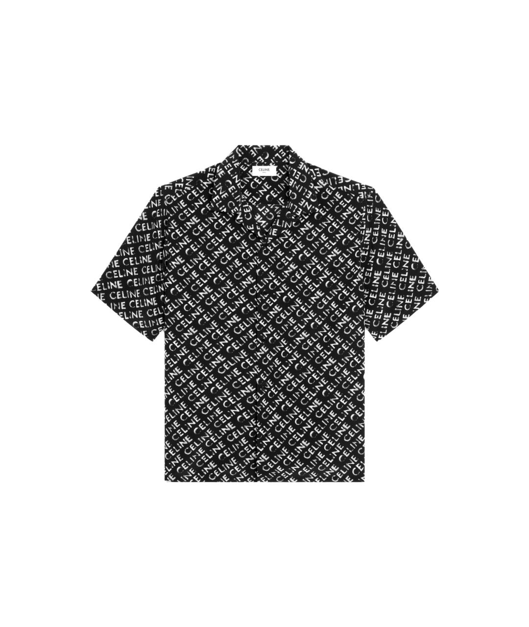 CELINE Мульти шелковая кэжуал рубашка, фото 1