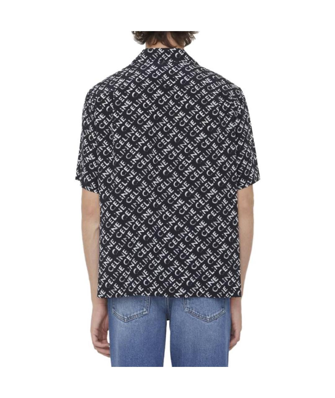 CELINE Мульти шелковая кэжуал рубашка, фото 4