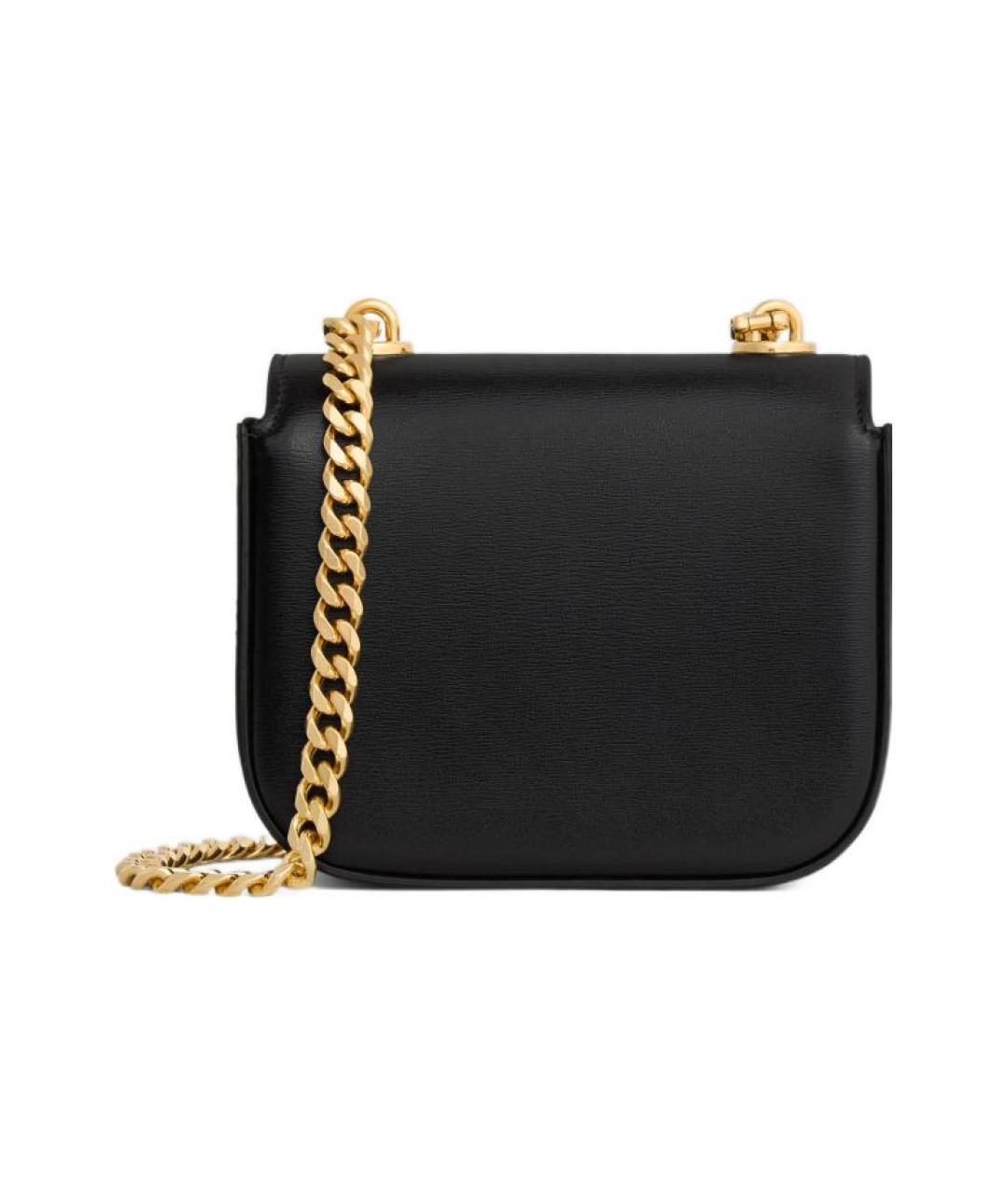 CELINE Черная кожаная сумка через плечо, фото 3