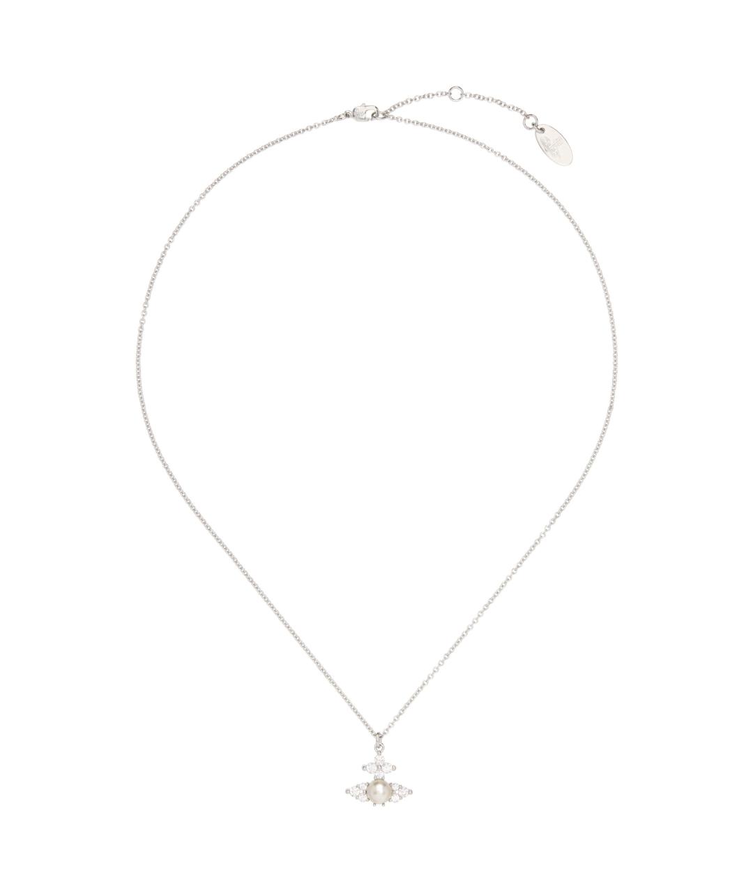 VIVIENNE WESTWOOD Серебряная латунная цепочка, фото 2