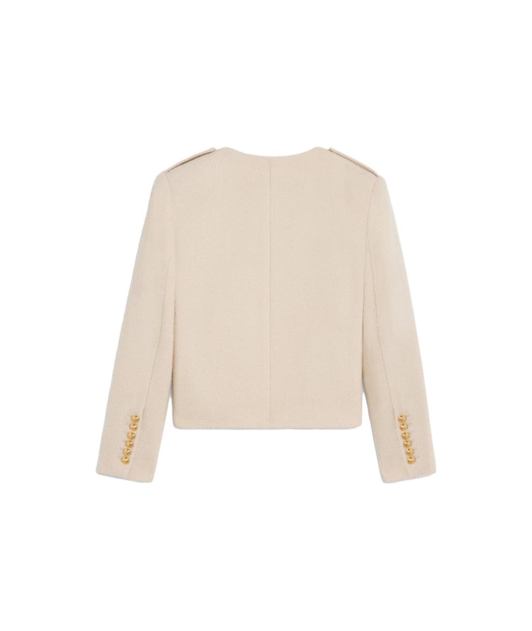 CELINE Бежевый кашемировый кардиган, фото 2