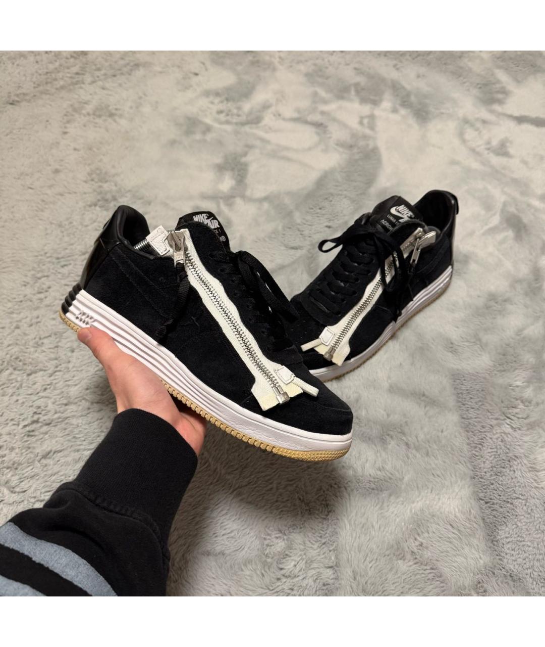 ACRONYM® Черные низкие кроссовки / кеды, фото 8