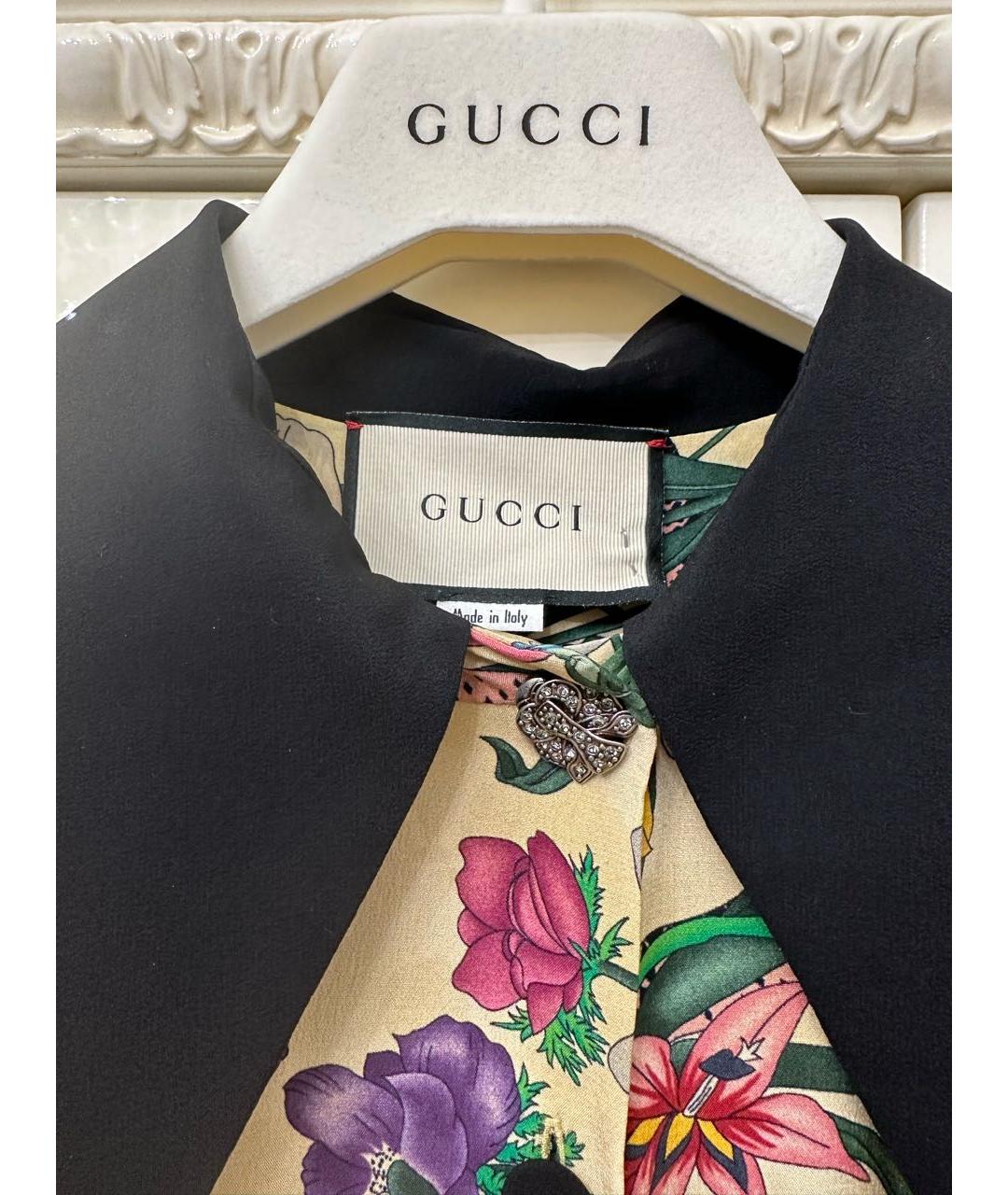 GUCCI Шелковое платье, фото 3