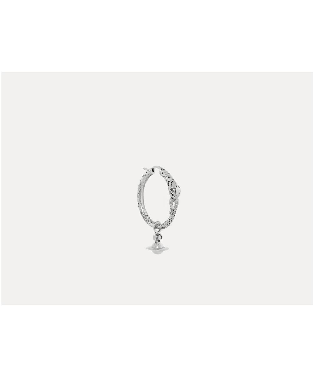 VIVIENNE WESTWOOD Серебряные латунные серьги, фото 2