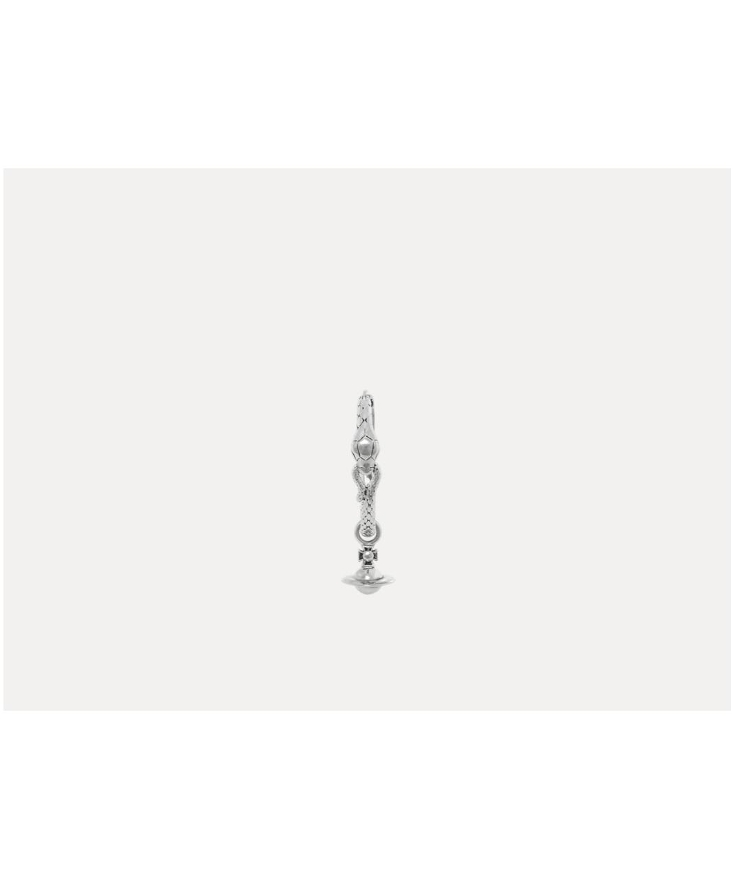 VIVIENNE WESTWOOD Серебряные латунные серьги, фото 3