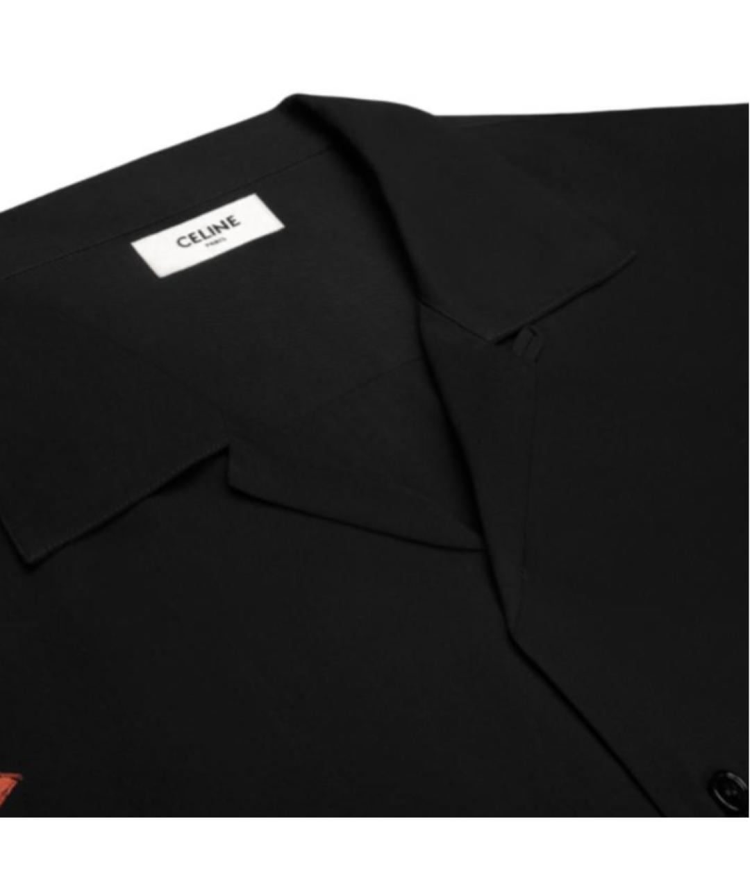 CELINE Черная кэжуал рубашка, фото 4