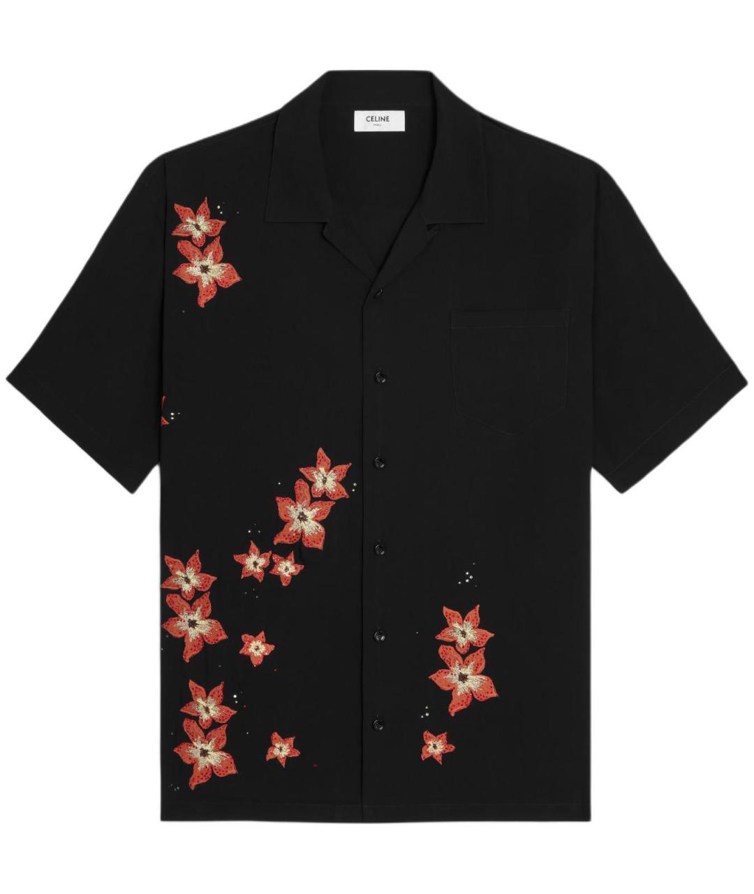 CELINE Черная кэжуал рубашка, фото 1