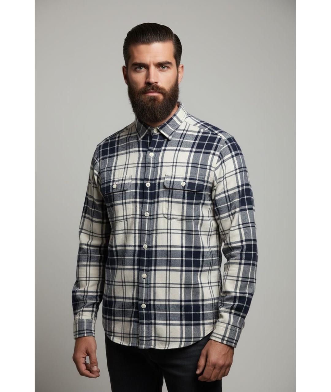 RALPH LAUREN Мульти хлопковая кэжуал рубашка, фото 2