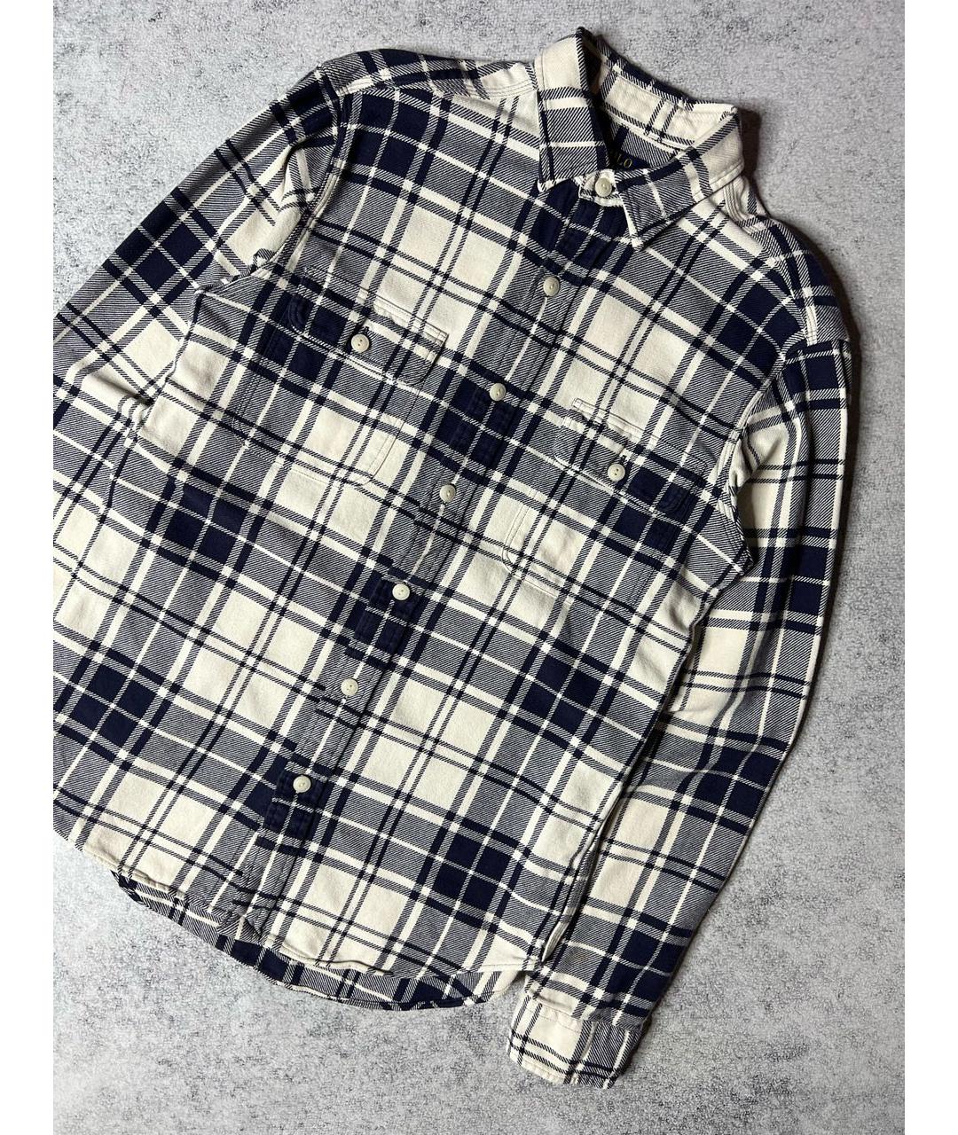 RALPH LAUREN Мульти хлопковая кэжуал рубашка, фото 3