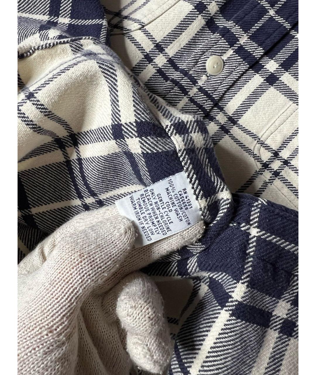 RALPH LAUREN Мульти хлопковая кэжуал рубашка, фото 7