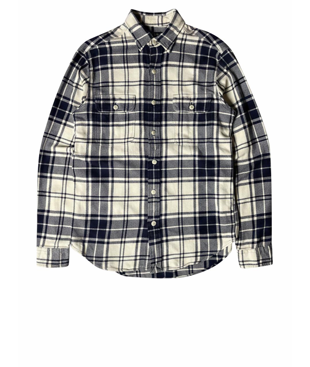 RALPH LAUREN Мульти хлопковая кэжуал рубашка, фото 1