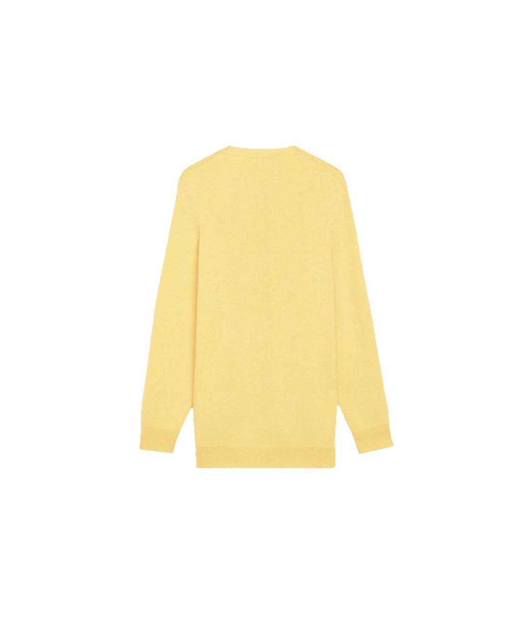 CELINE Желтый джемпер / свитер, фото 2