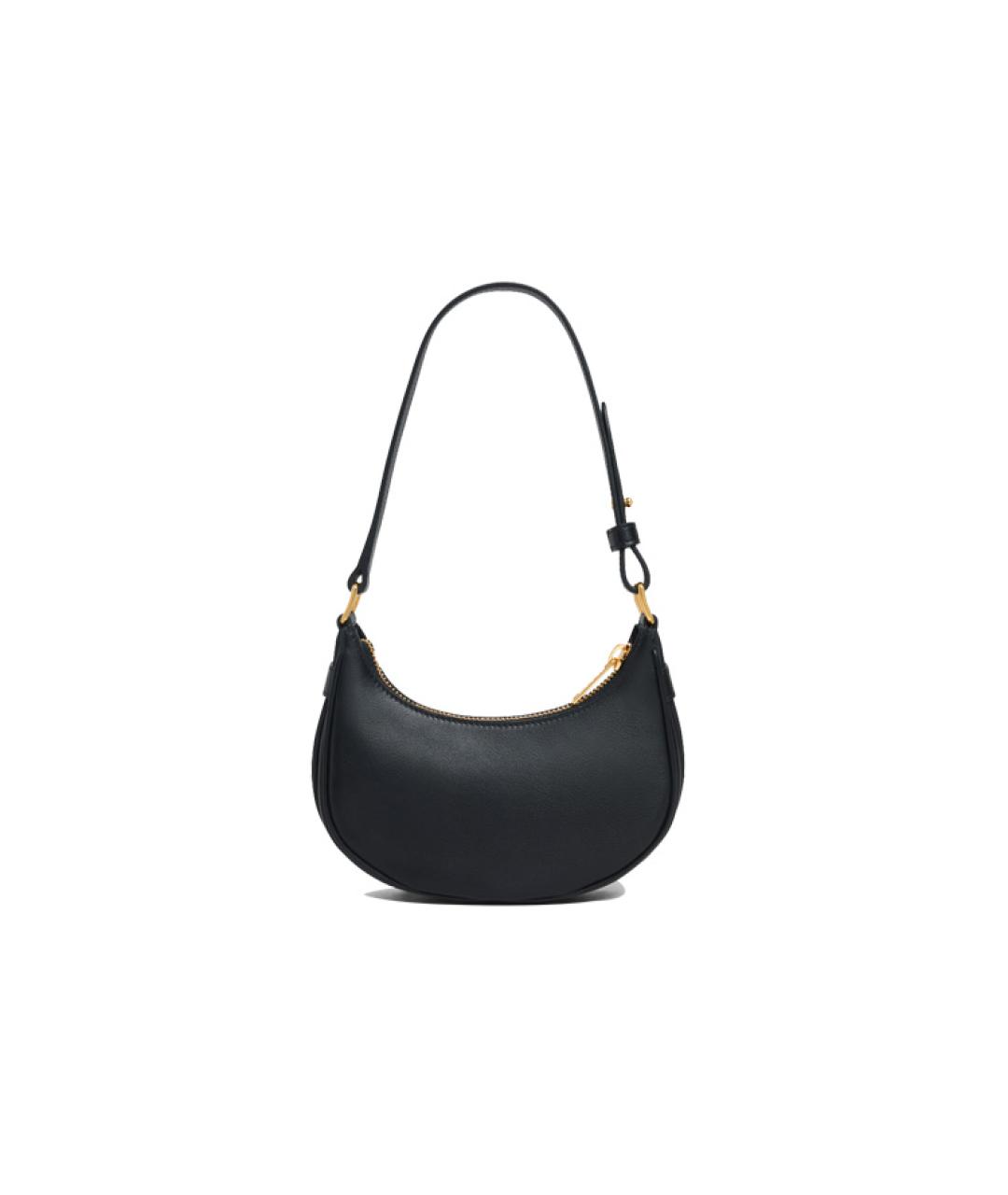 CELINE Черная кожаная сумка через плечо, фото 3