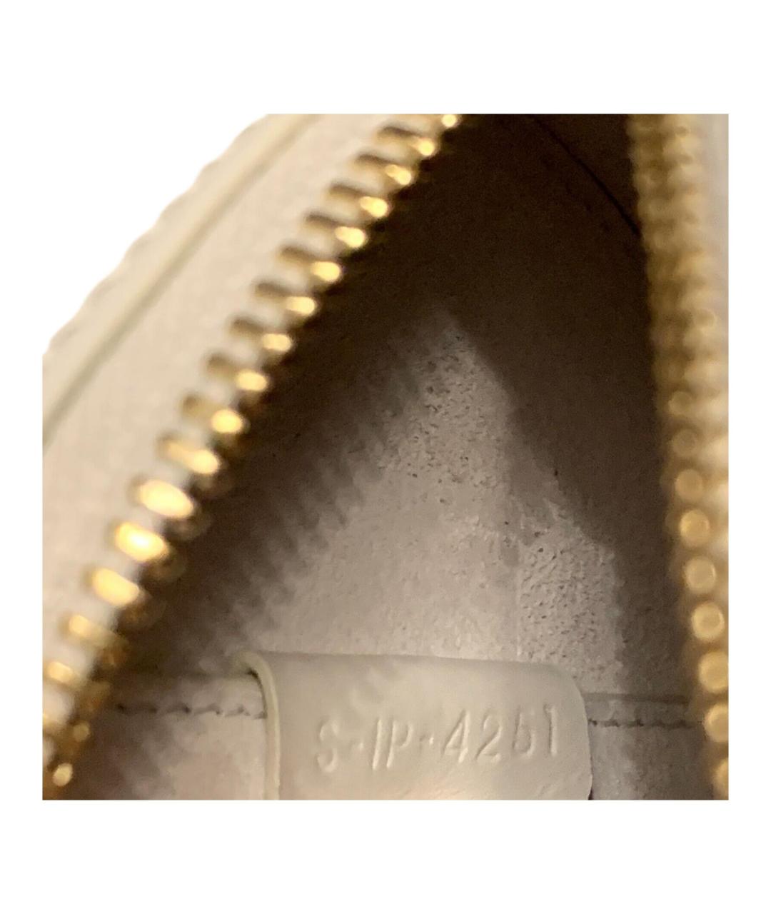 CELINE Белая кожаная сумка через плечо, фото 7