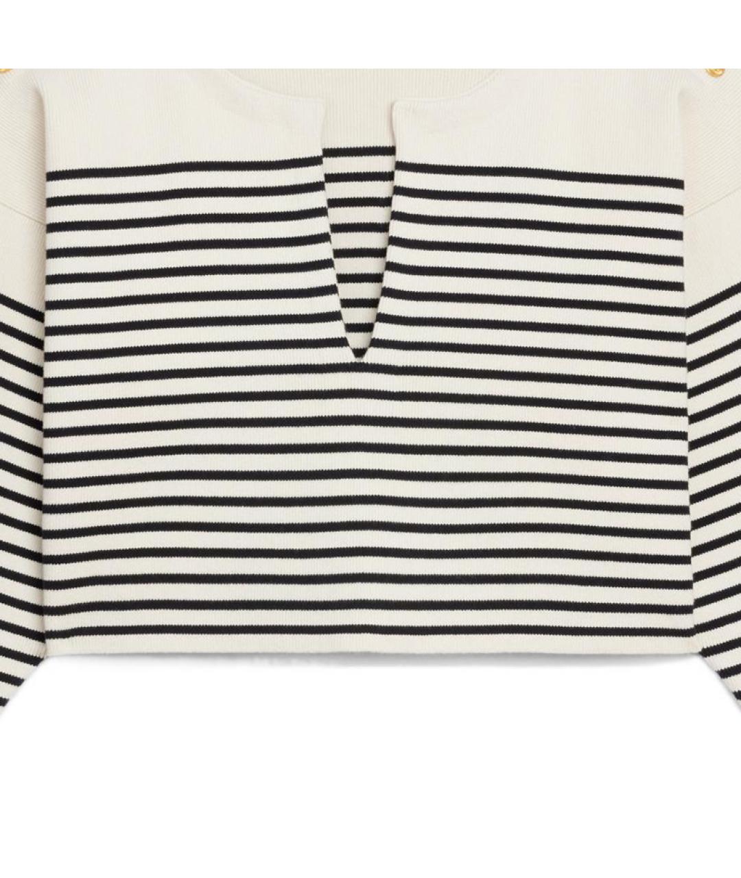 CELINE Белый джемпер / свитер, фото 6