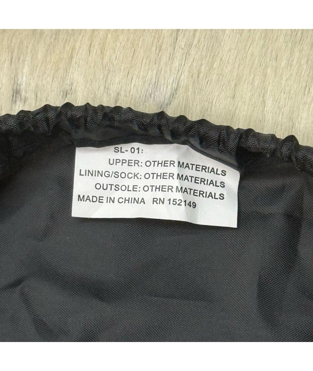 YEEZY Черные синтетические шлепанцы, фото 6