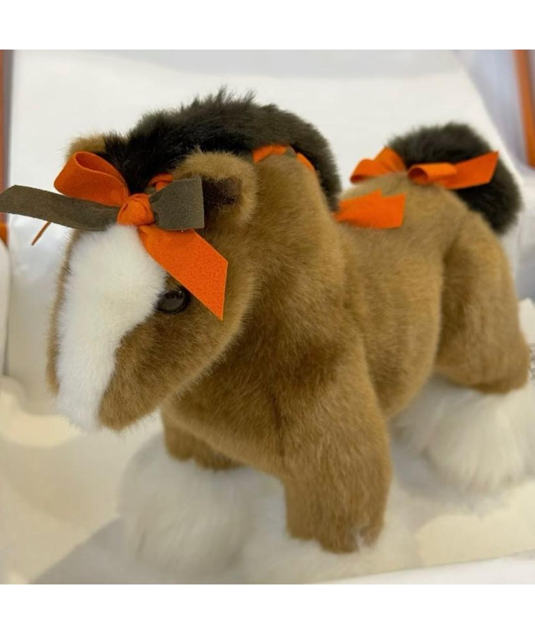 HERMES Коричневая игрушка, фото 2