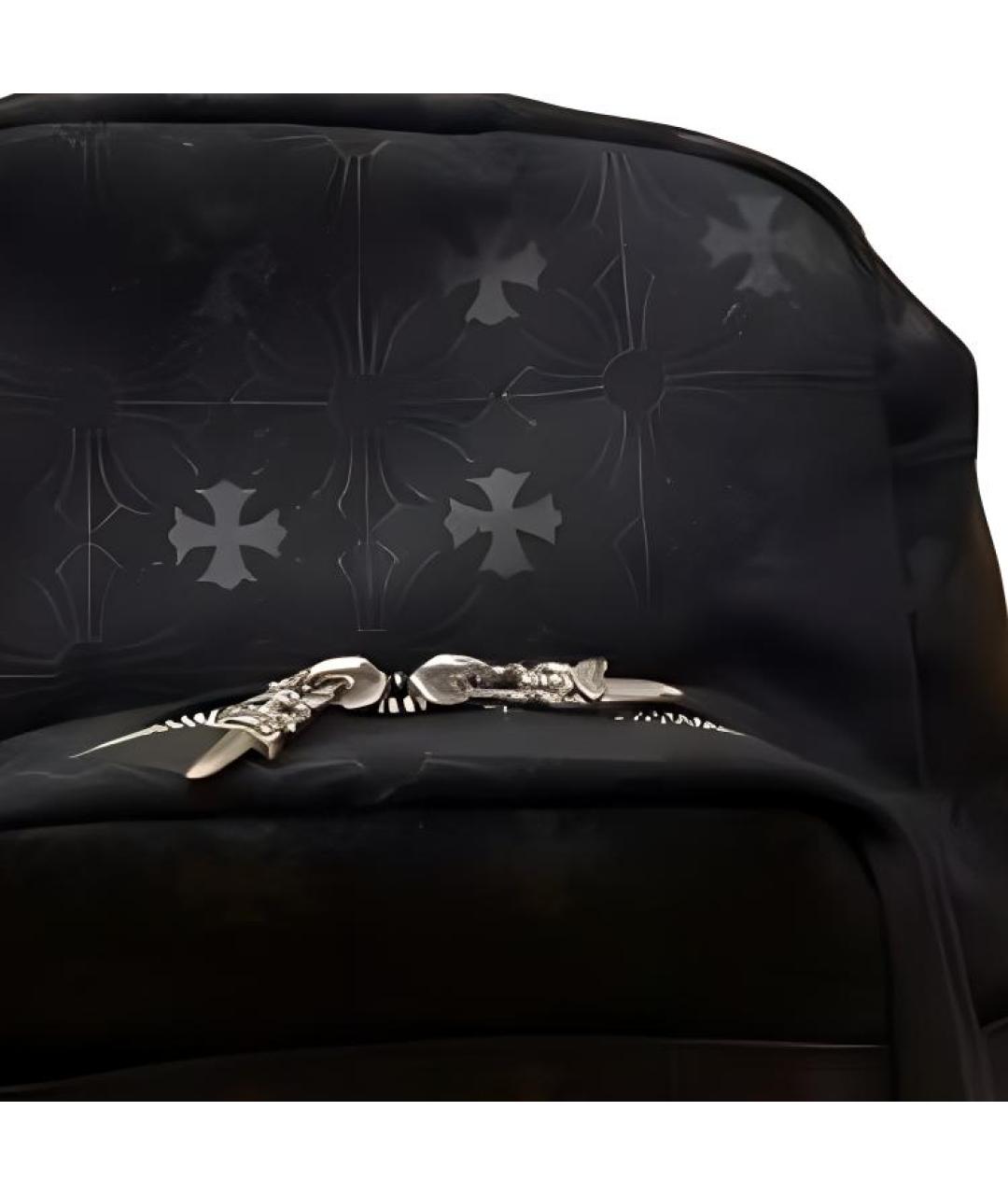 CHROME HEARTS Черный рюкзак, фото 4