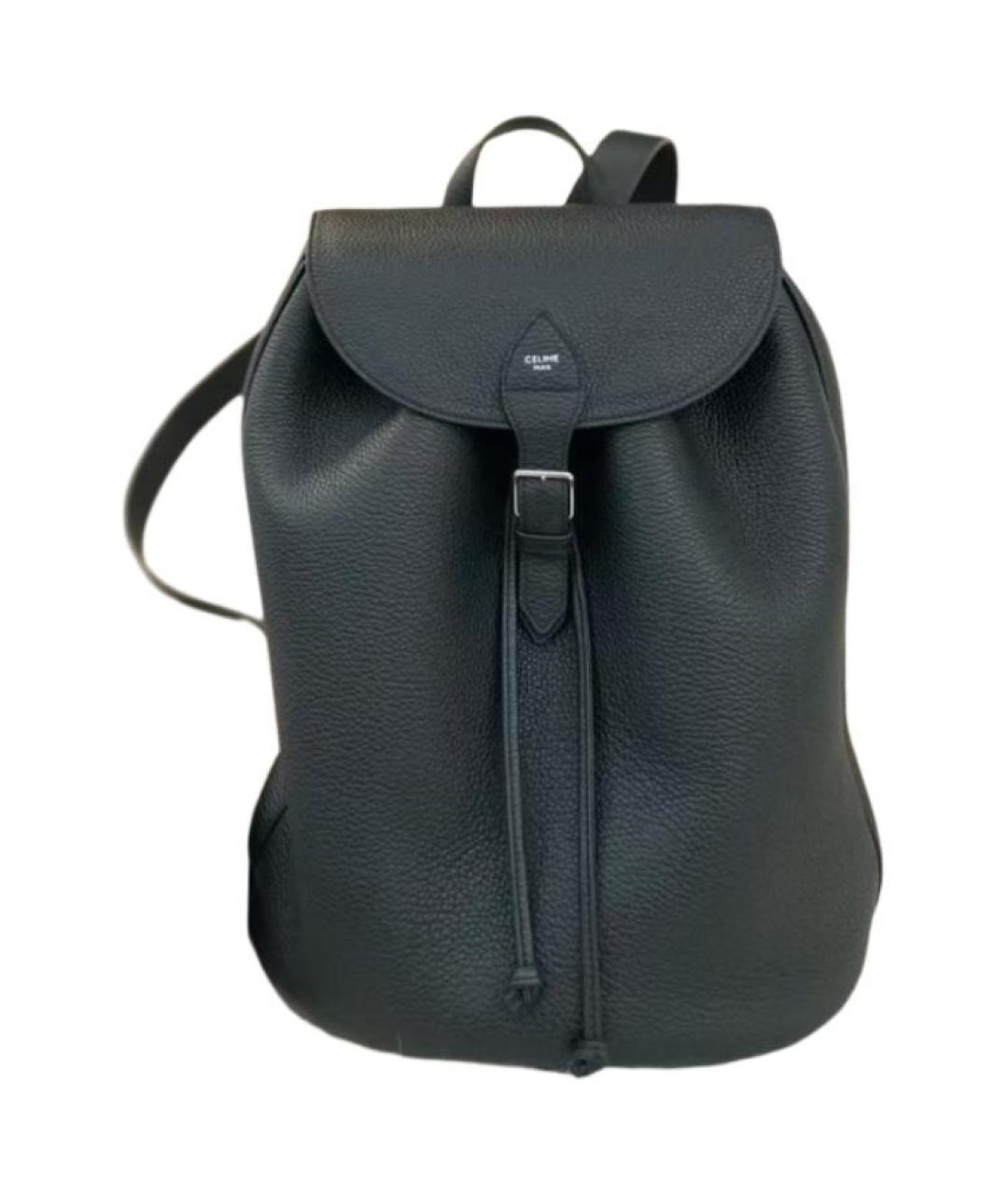 CELINE Зеленый кожаный рюкзак, фото 2