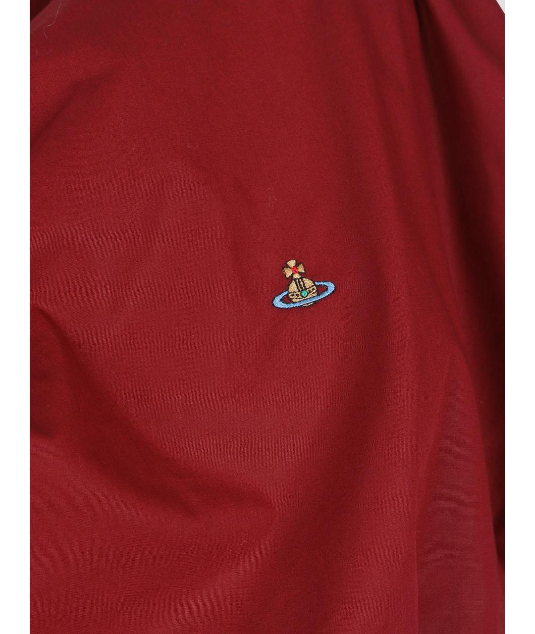 VIVIENNE WESTWOOD Красная хлопковая майка, фото 3