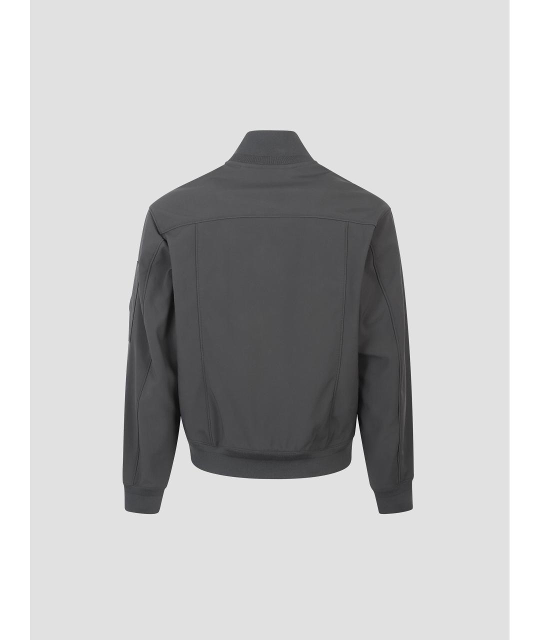 CP COMPANY Серая полиэстеровая куртка, фото 2