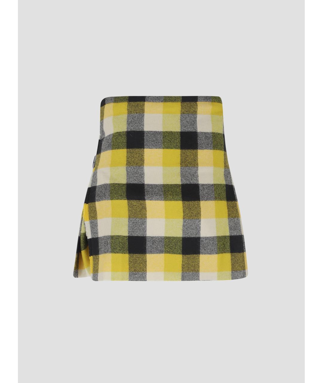 VIVIENNE WESTWOOD Мульти шерстяная юбка мини, фото 2