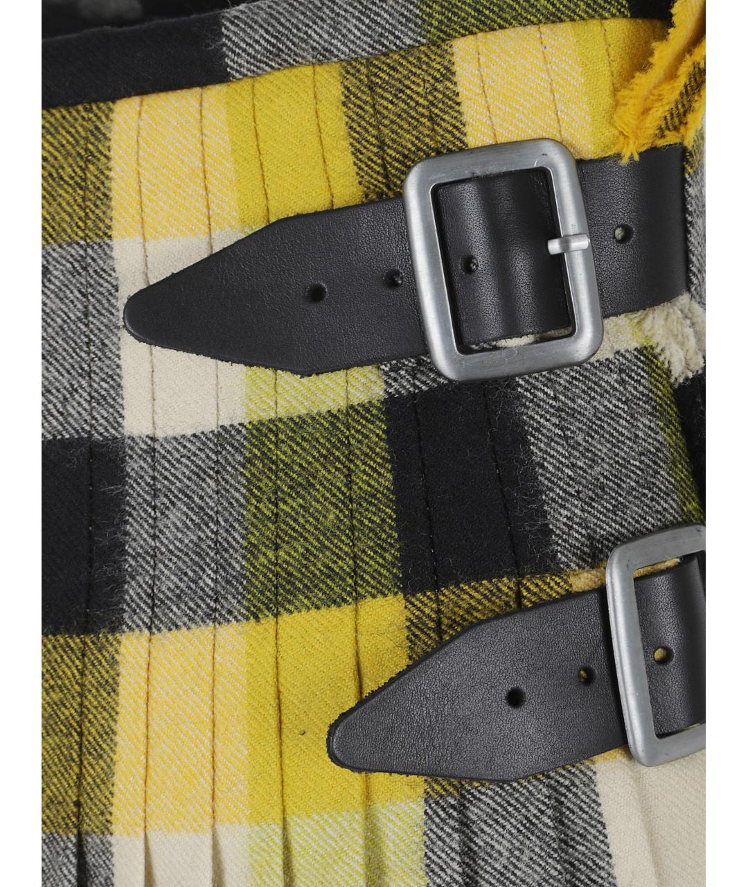 VIVIENNE WESTWOOD Мульти шерстяная юбка мини, фото 3