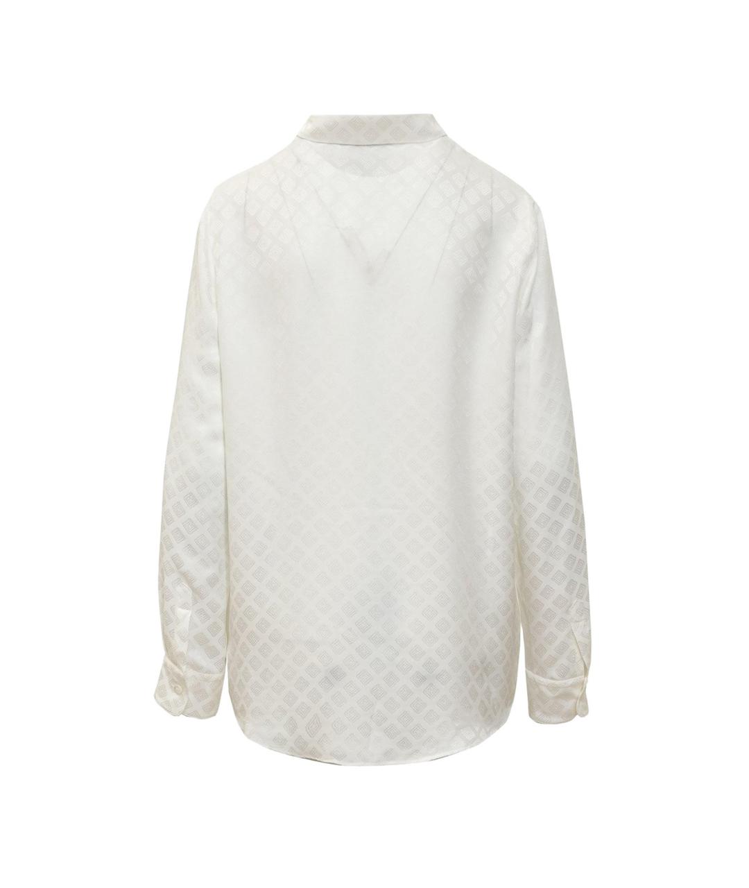 ETRO Бежевая шелковая рубашка, фото 2