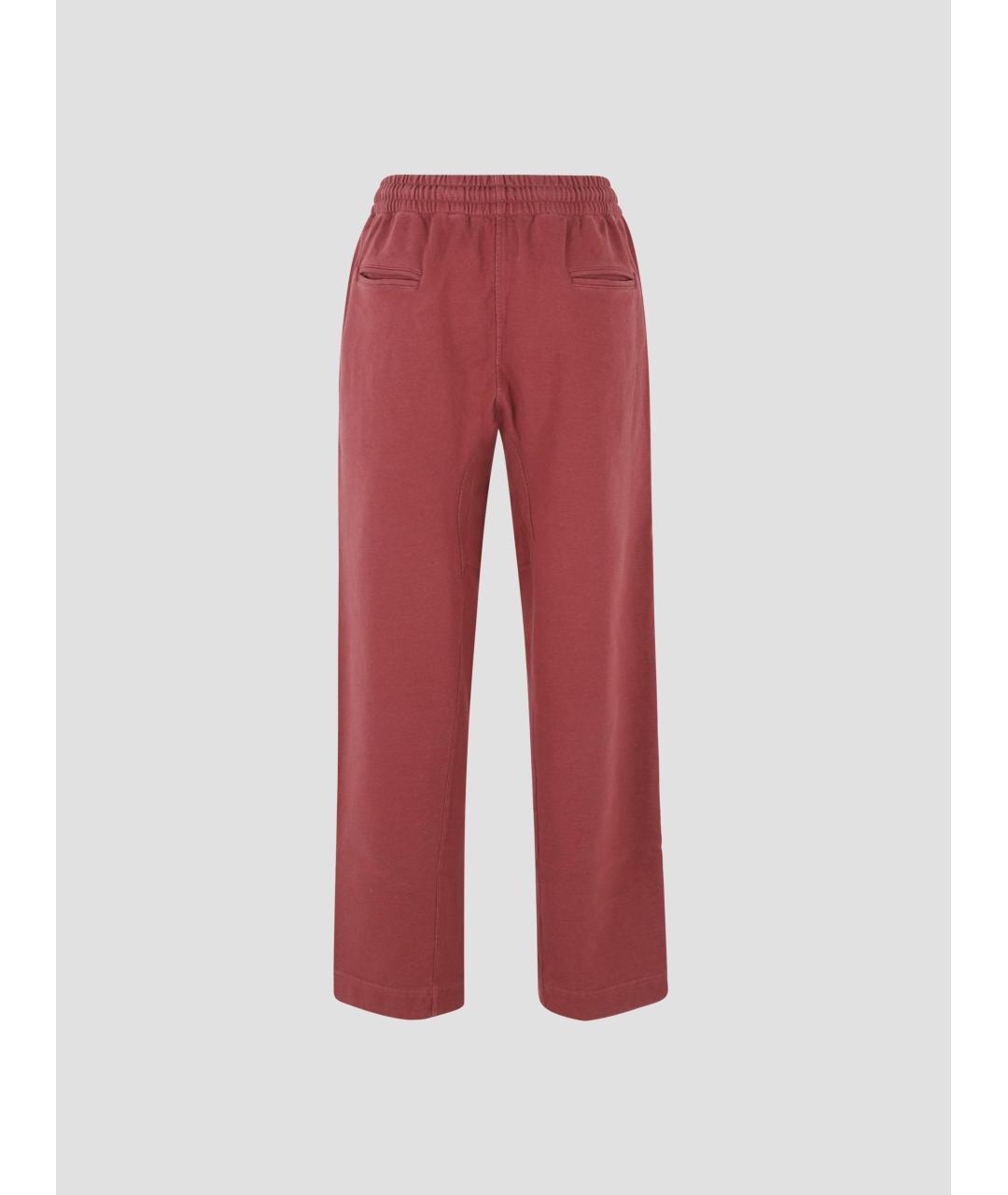 VIVIENNE WESTWOOD Красные хлопковые спортивные брюки и шорты, фото 2