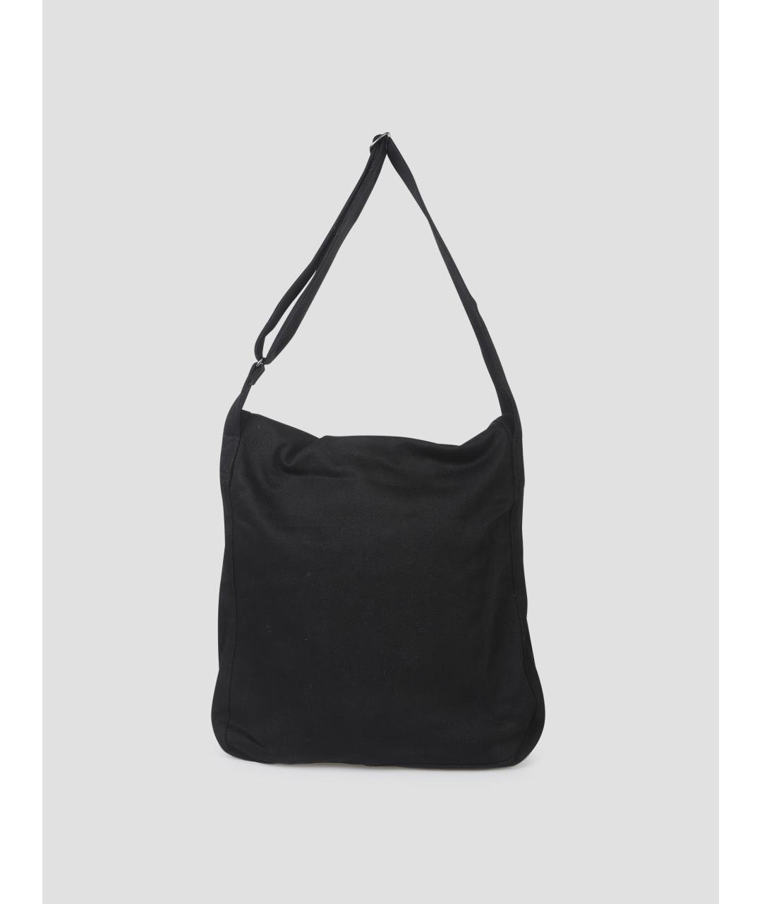 OUR LEGACY Черная хлопковая сумка через плечо, фото 3