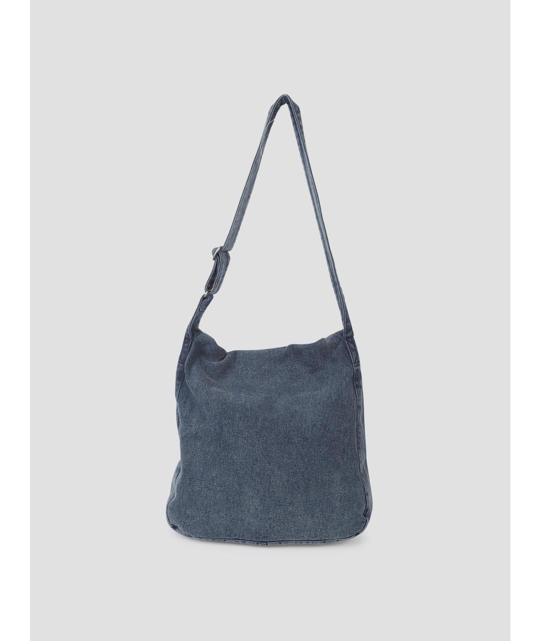 OUR LEGACY Серая хлопковая сумка через плечо, фото 3