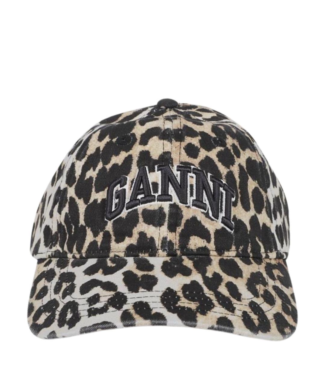 GANNI Мульти хлопковая кепка, фото 1
