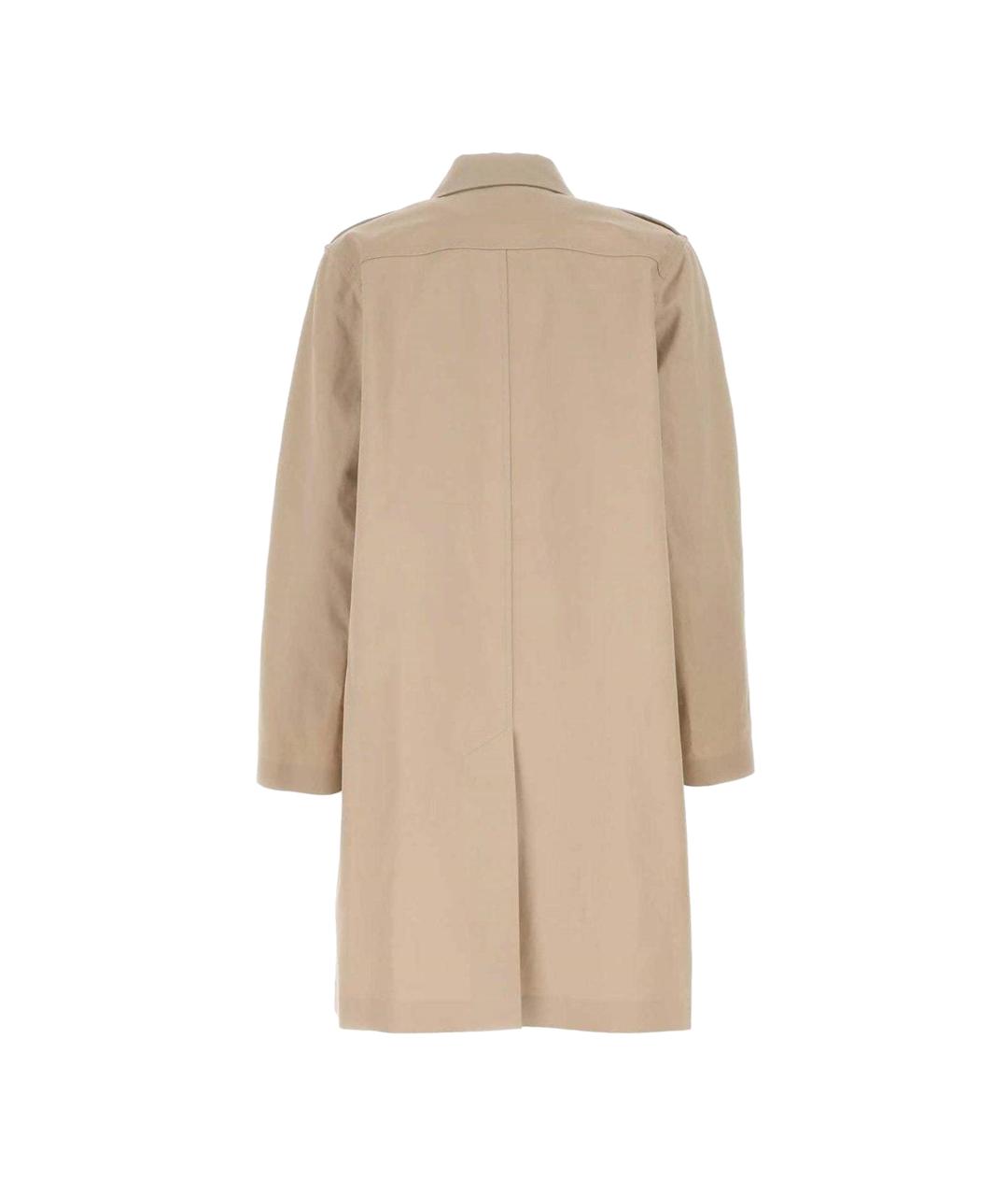 A.P.C. Бежевое хлопковое пальто, фото 2