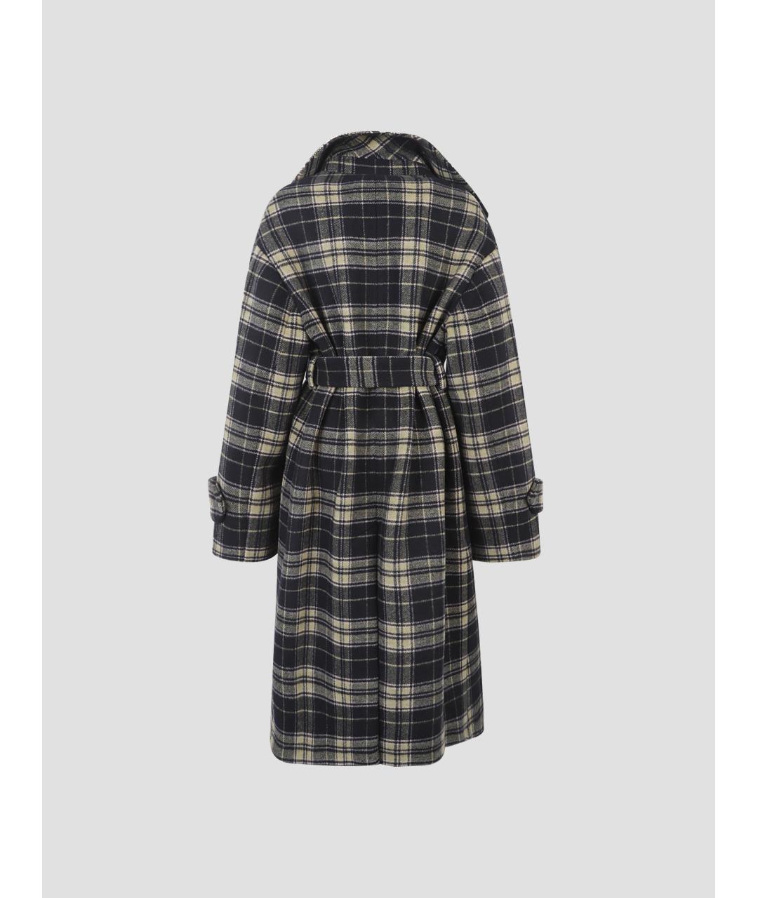 DURAN LANTIK Мульти шерстяное пальто, фото 2