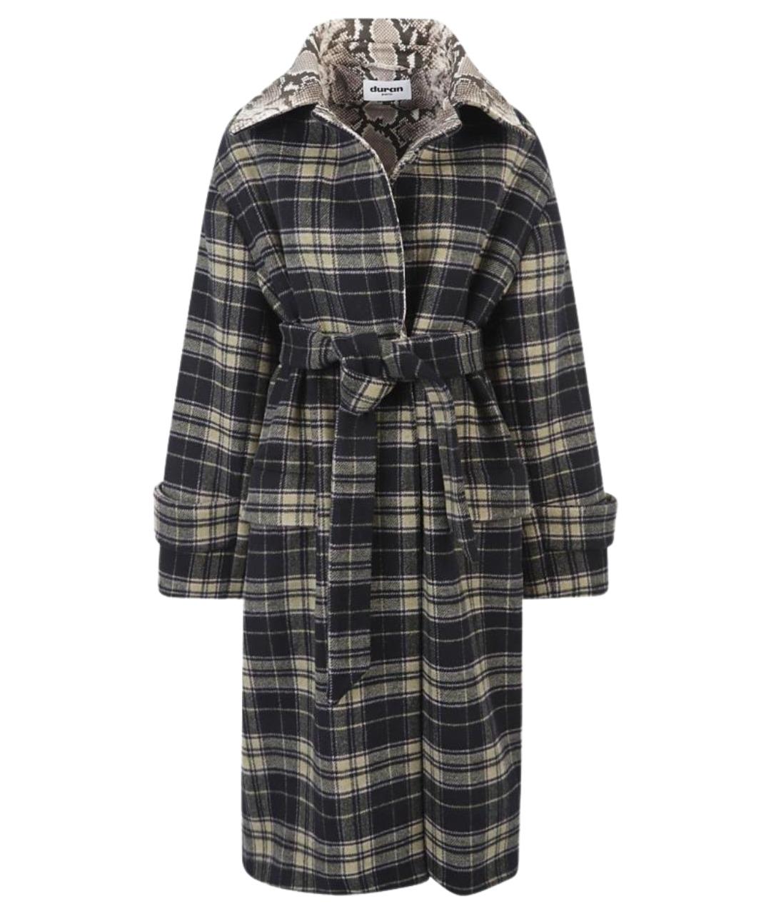 DURAN LANTIK Мульти шерстяное пальто, фото 1