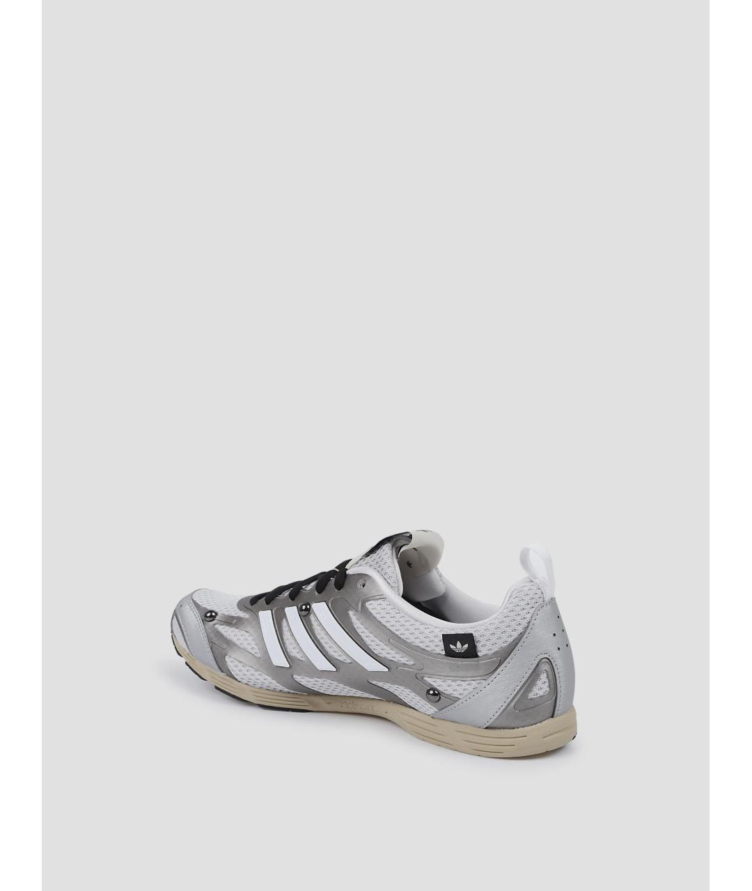 ADIDAS Серые текстильные низкие кроссовки / кеды, фото 2