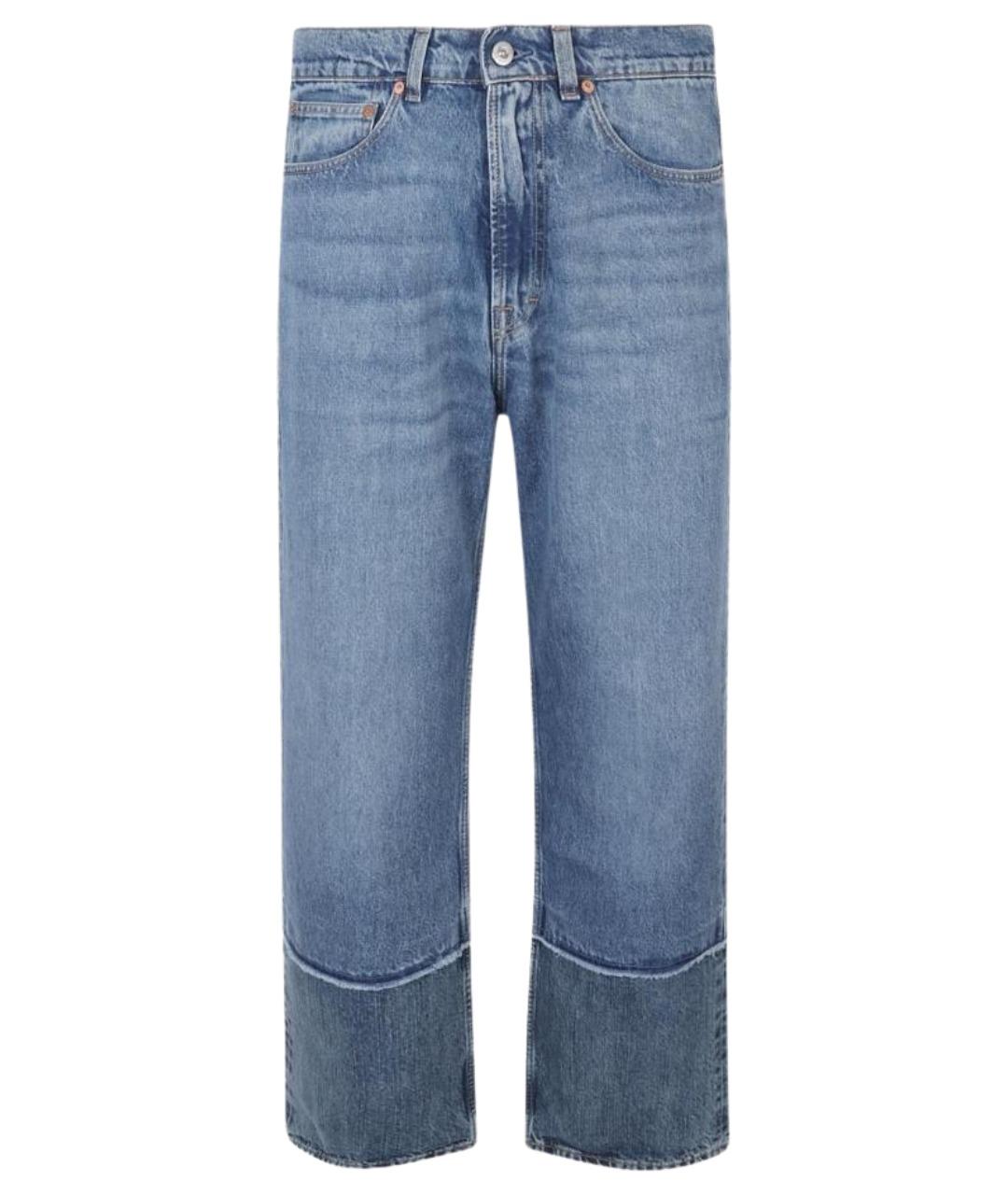 OUR LEGACY Бежевые хлопковые прямые джинсы, фото 1