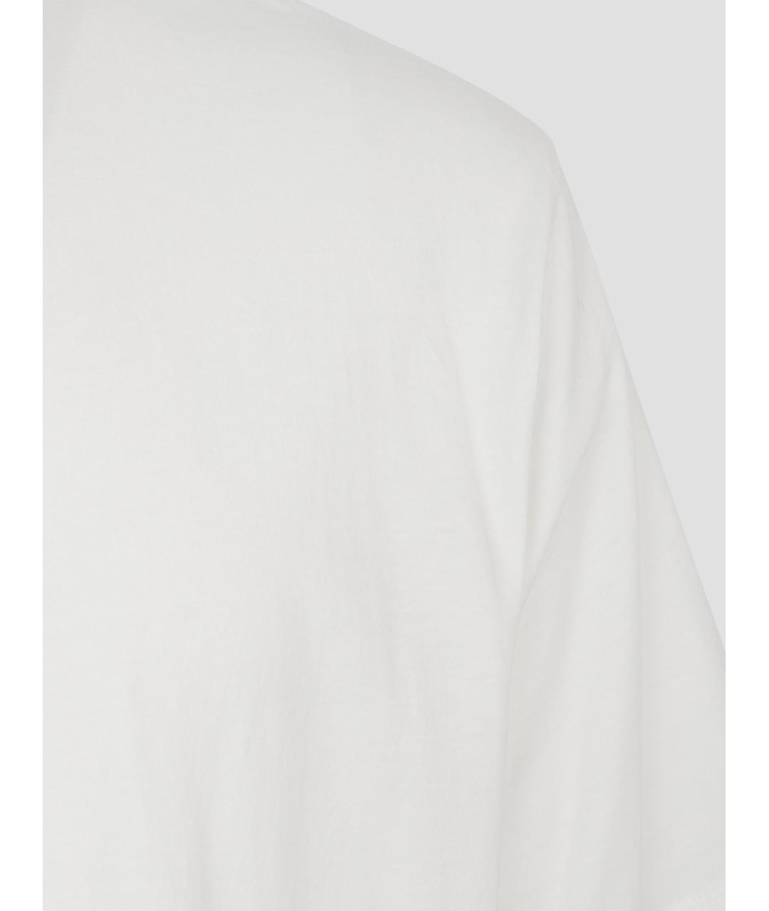 OUR LEGACY Белая хлопковая футболка, фото 3