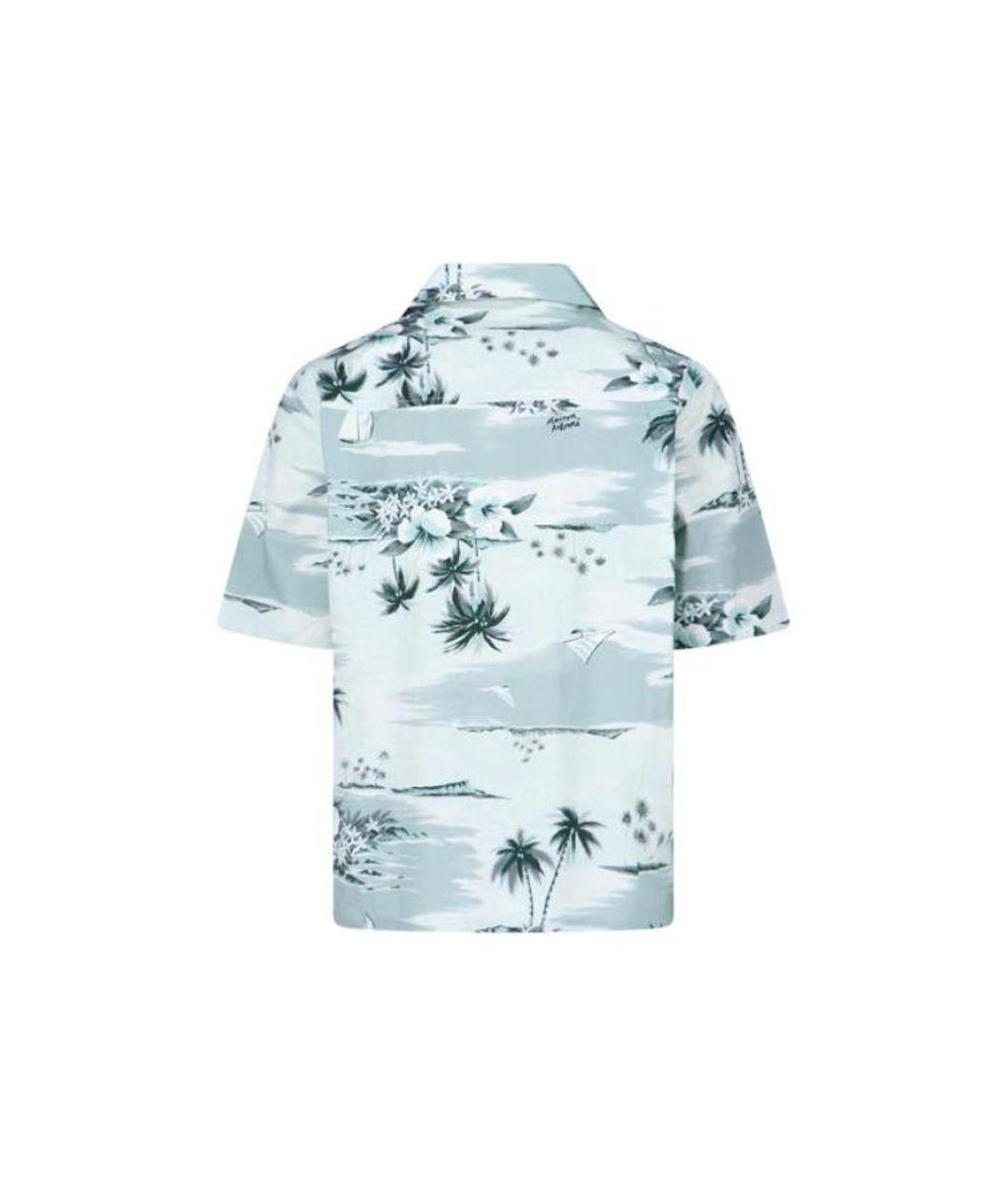 MAISON KITSUNE Мульти хлопковая кэжуал рубашка, фото 2