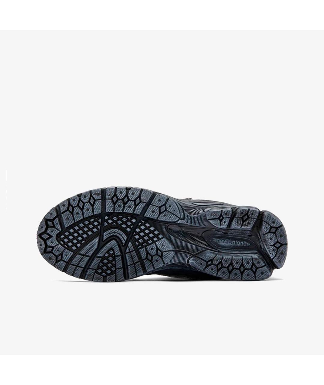 NEW BALANCE Черные замшевые низкие кроссовки / кеды, фото 5