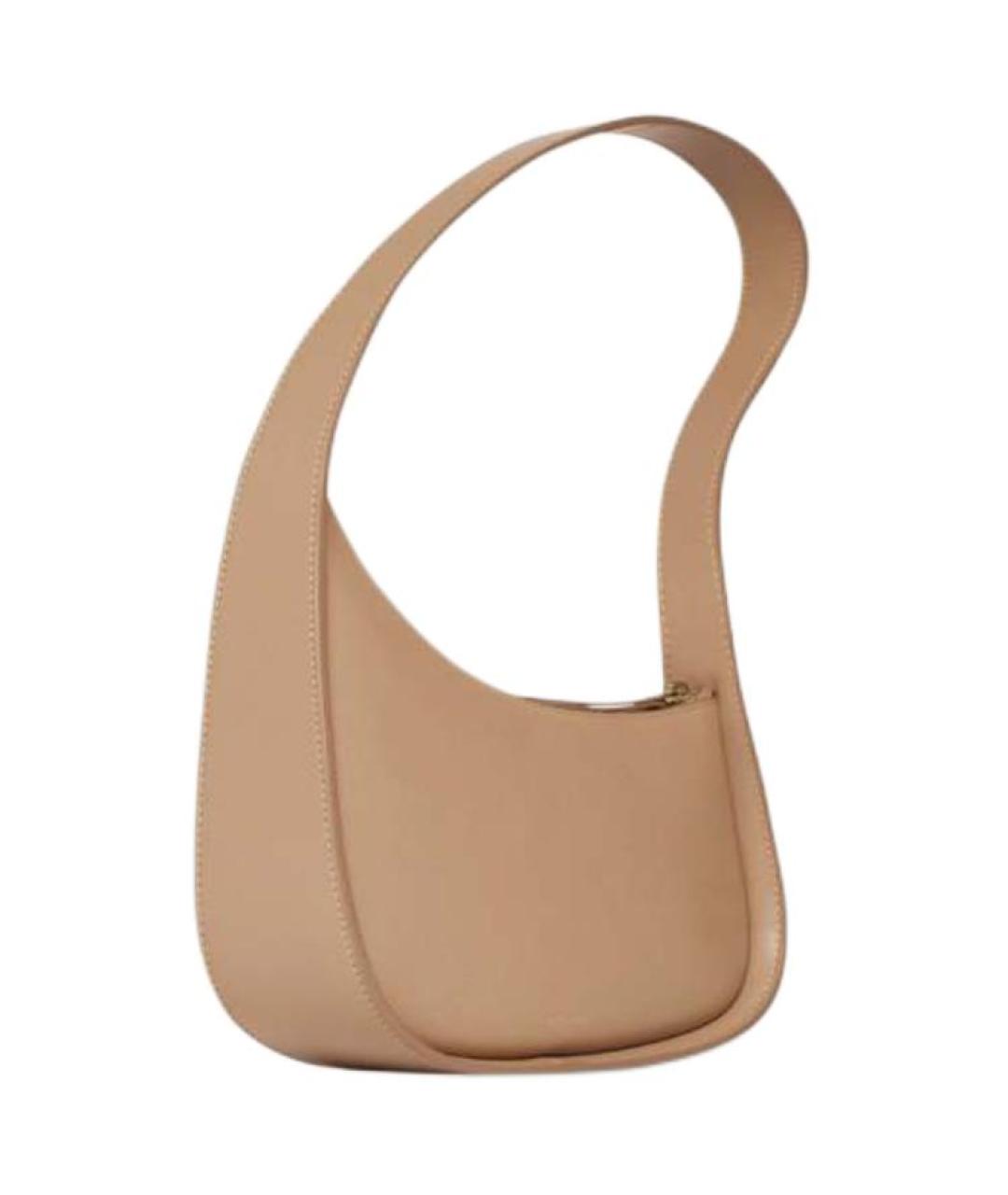 THE ROW Бежевая кожаная сумка через плечо, фото 2