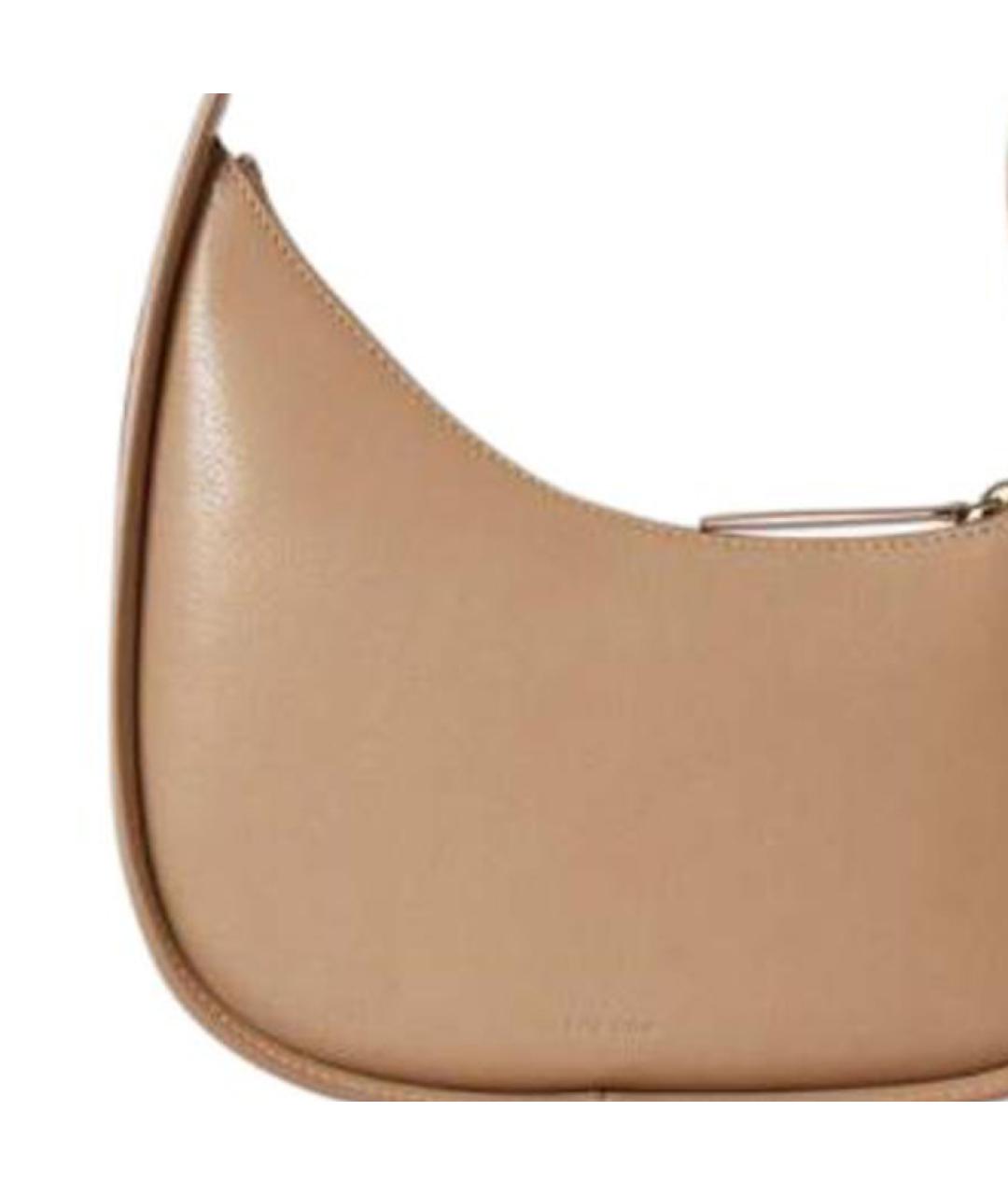 THE ROW Бежевая кожаная сумка через плечо, фото 4