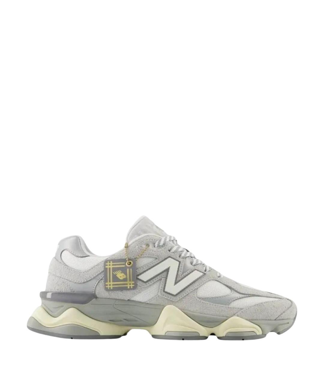 NEW BALANCE Серые замшевые кроссовки, фото 1