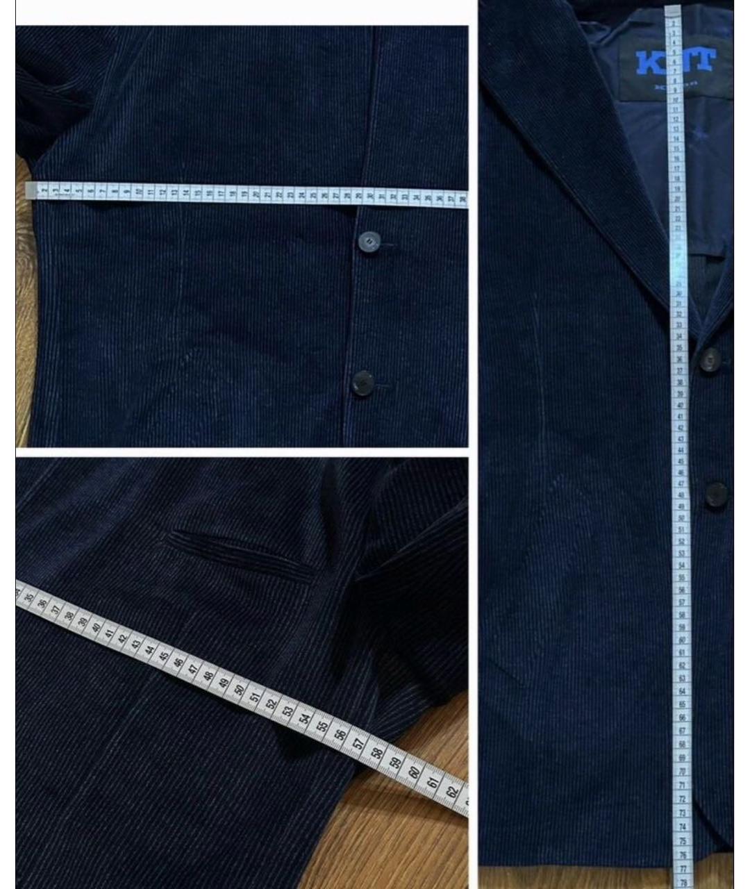 KITON Темно-синий пиджак, фото 7