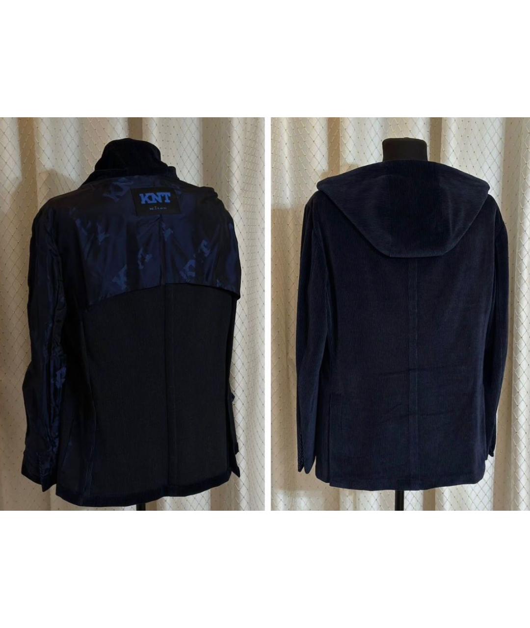 KITON Темно-синий пиджак, фото 6