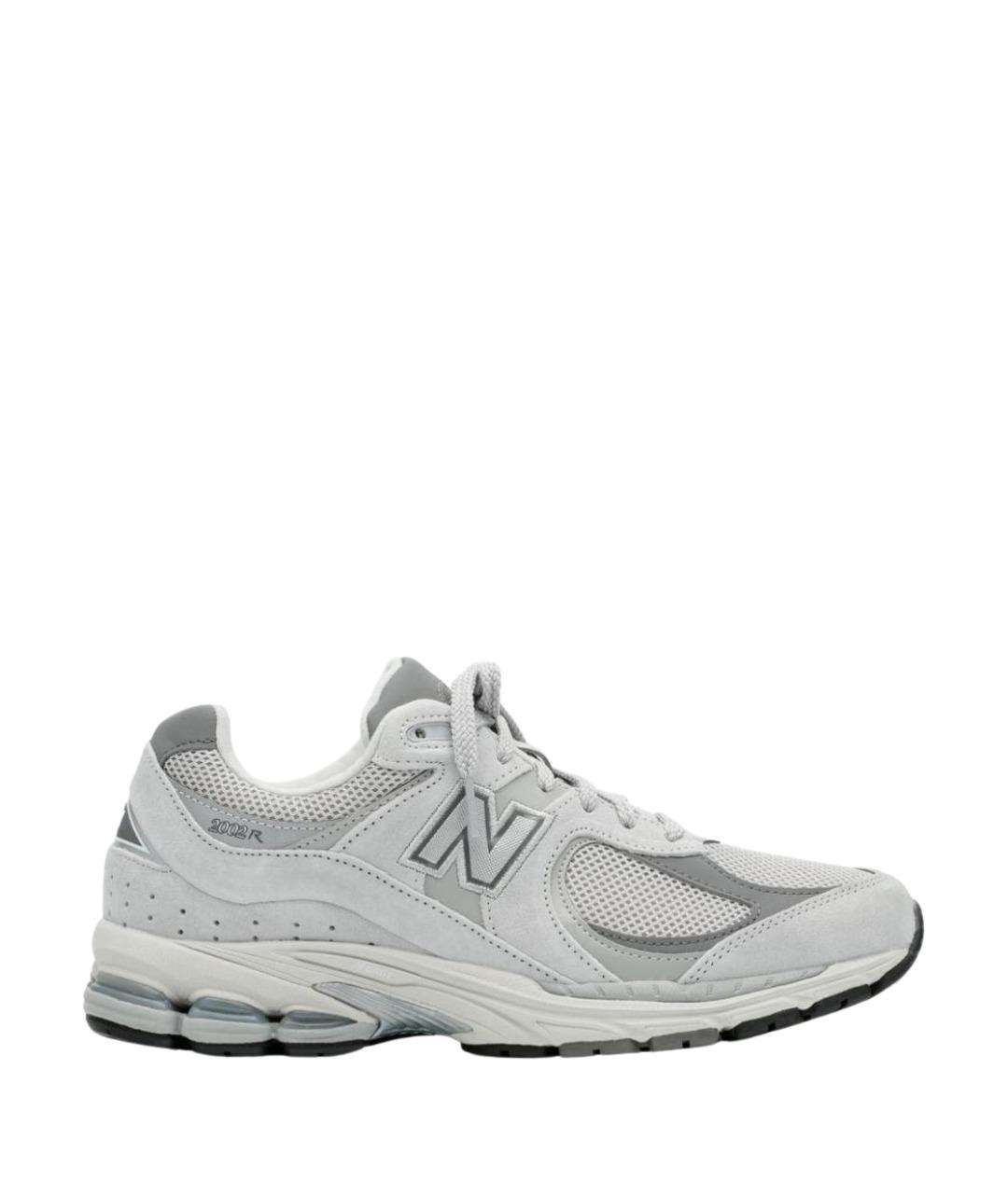 NEW BALANCE Серые текстильные низкие кроссовки / кеды, фото 1