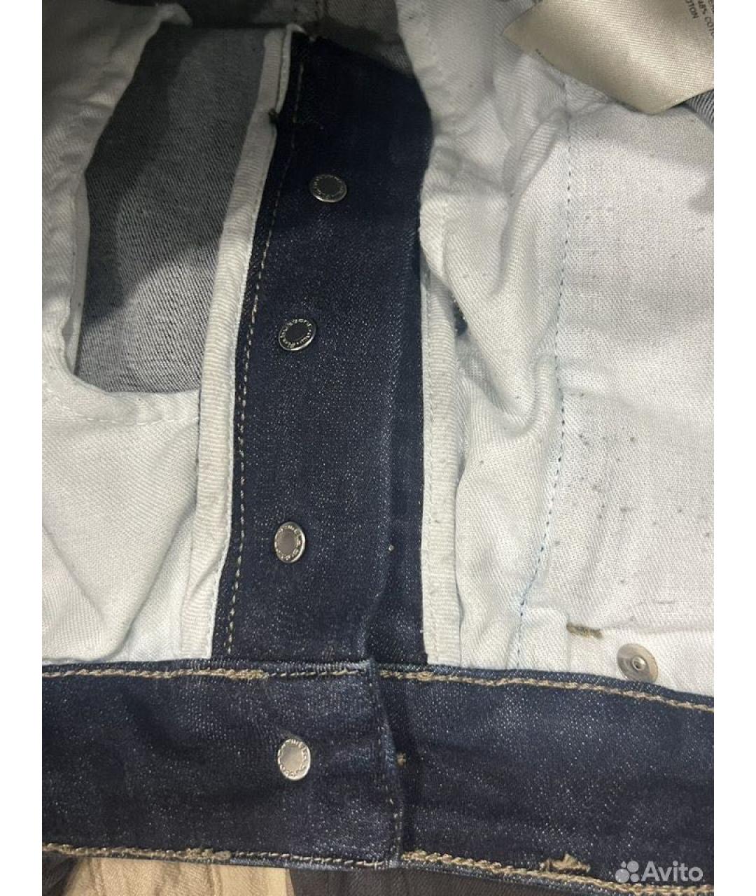 RICK OWENS Черные хлопко-эластановые джинсы скинни, фото 4