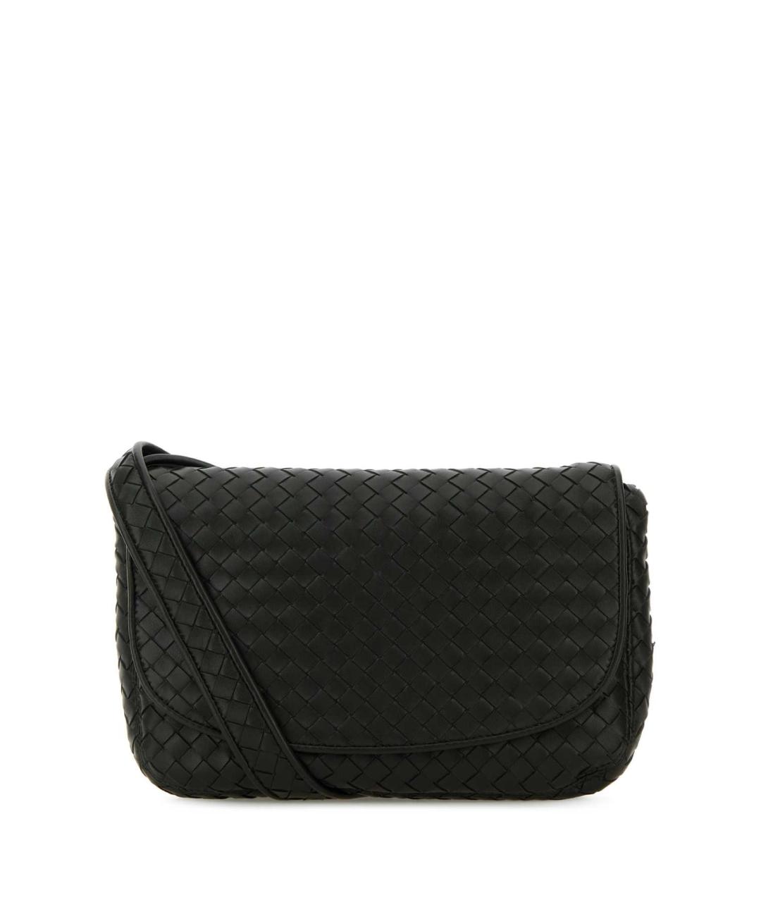 BOTTEGA VENETA Зеленая кожаная сумка на плечо, фото 1